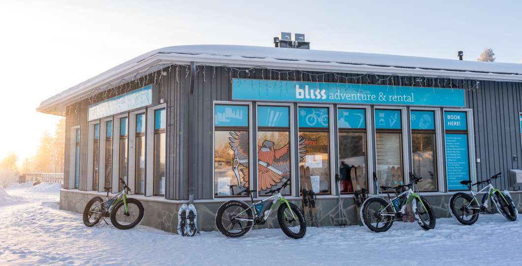 Step in the 1-stop-shop for winter activities and equipment rental Bliss Adventure